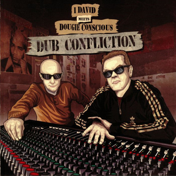 I-David meets Dougie Conscious : Dub Confliction   (LP)