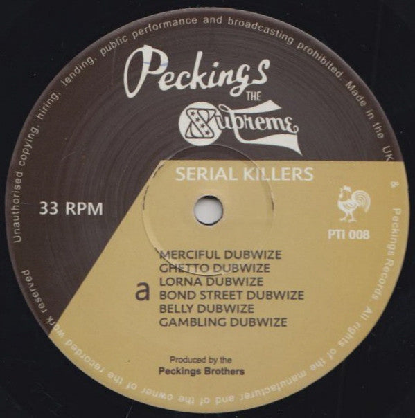 Peckings Brothers : Serial Killers  (LP, Ltd)