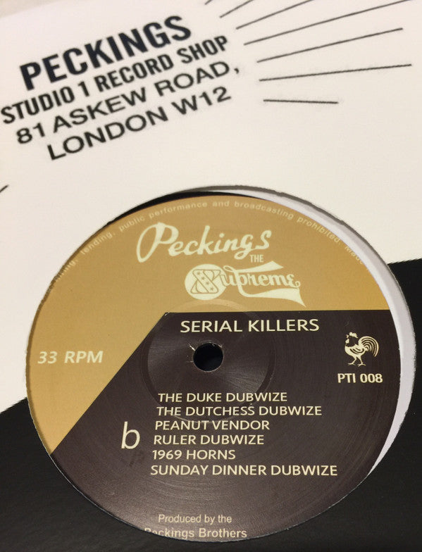 Peckings Brothers : Serial Killers  (LP, Ltd)