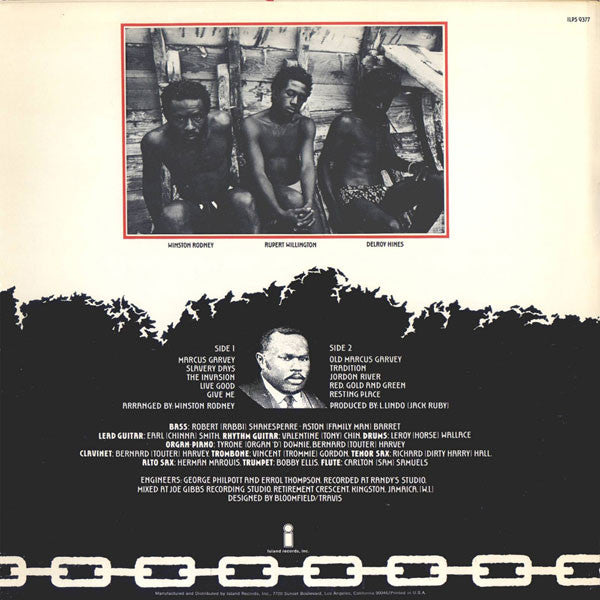 Burning Spear : Marcus Garvey (LP, Album)