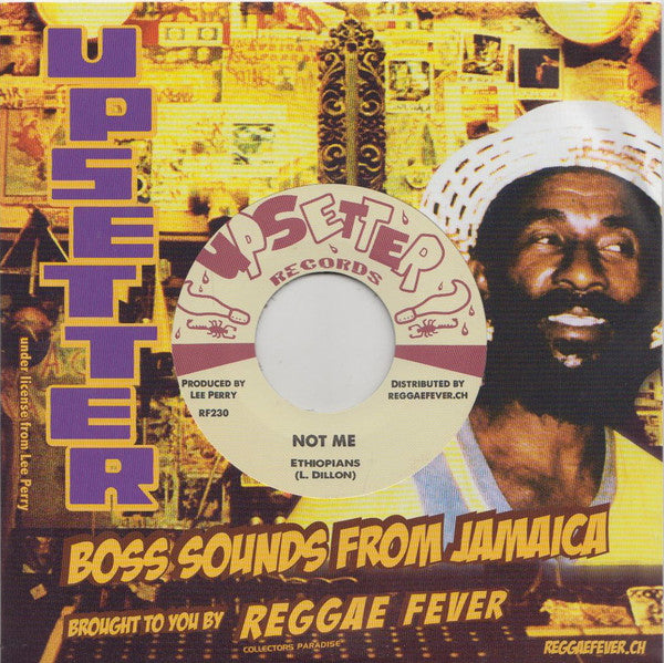The Ethiopians / King Cannon : Not Me / Fire Ball (7", RE)