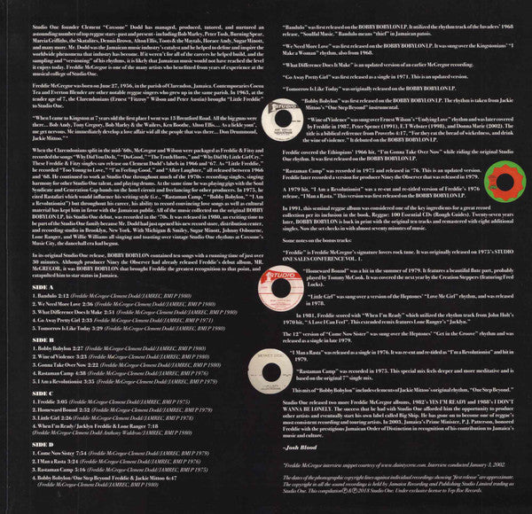 Freddie McGregor : Bobby Bobylon (2xLP, Album, Dlx, RE)