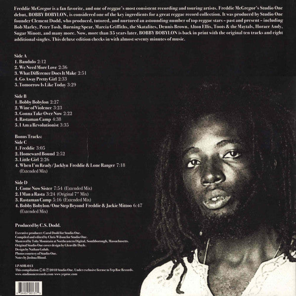Freddie McGregor : Bobby Bobylon (2xLP, Album, Dlx, RE)
