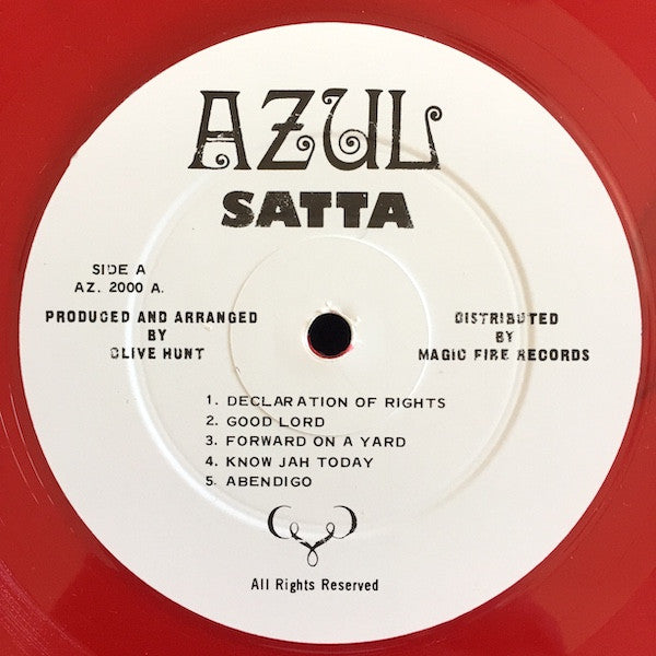 The Abbysinians* : Satta (LP, Album, RE, Red)