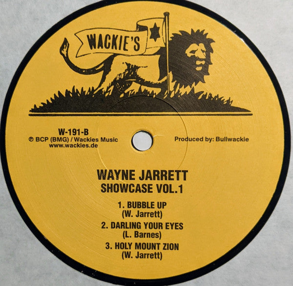 Wayne Jarrett : Showcase Vol. 1 (LP, Album, RE)