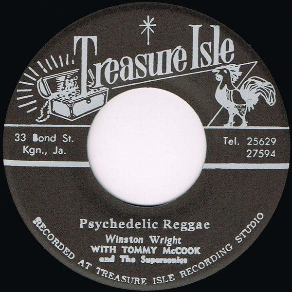 Sensations*, Tommy McCook And The Supersonics* / Winston Wright With Tommy McCook And The Supersonics* : Every Day Is Just A Holiday / Psychedelic Reggae (7", Ltd, RM)