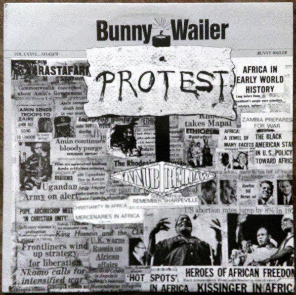 Bunny Wailer : Protest (LP, Album, RP)