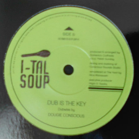 Dubdadda / Dougie Conscious : Jah Music Is The Key / Dub Is The Key (7", RE, RM)