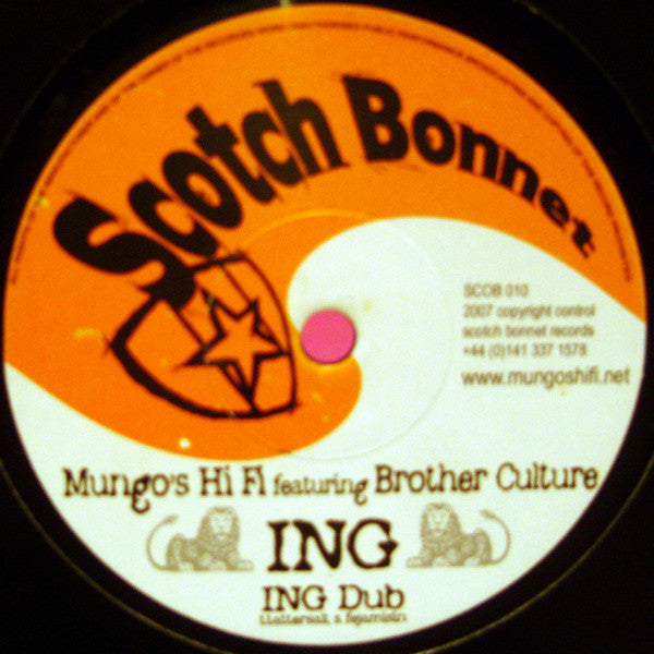 Mungo's Hi Fi* Featuring Brother Culture : ING (10")