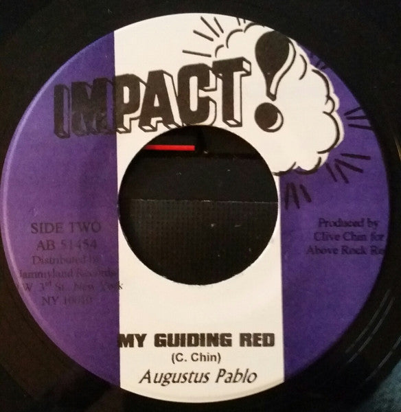 The Heptones / Augustus Pablo : My Guiding Star / My Guiding Red (7", Single, RP, Pur)
