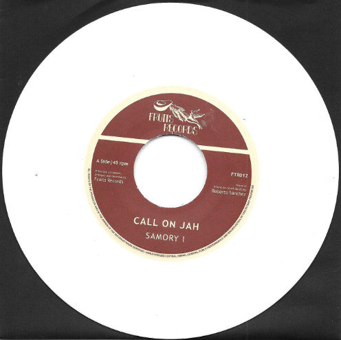 Samory I : Call On Jah (7", Ltd, RP, Whi)