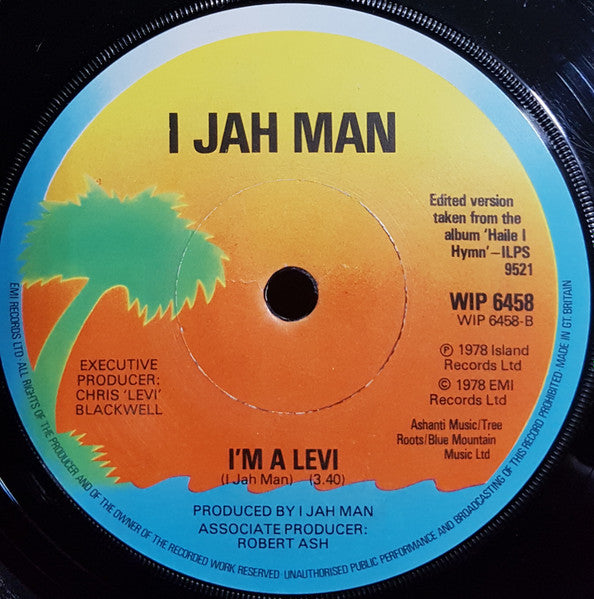 Ijahman Levi : Jah Heavy Load (7", Sol)