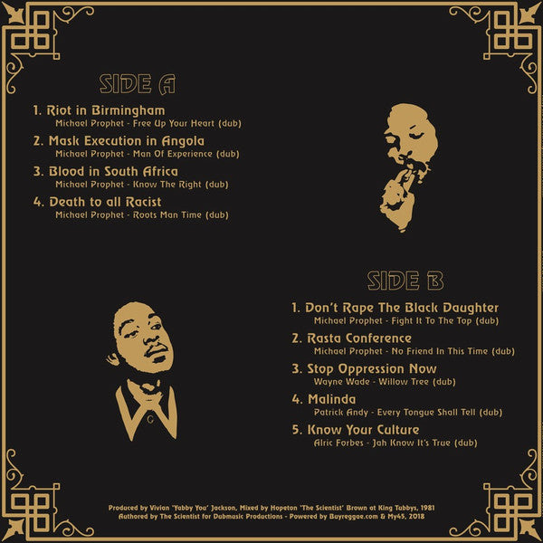Yabby You & Michael Prophet Meet The Scientist : At The Dub Station (King Tubbys) (LP, Album, RE, RM)