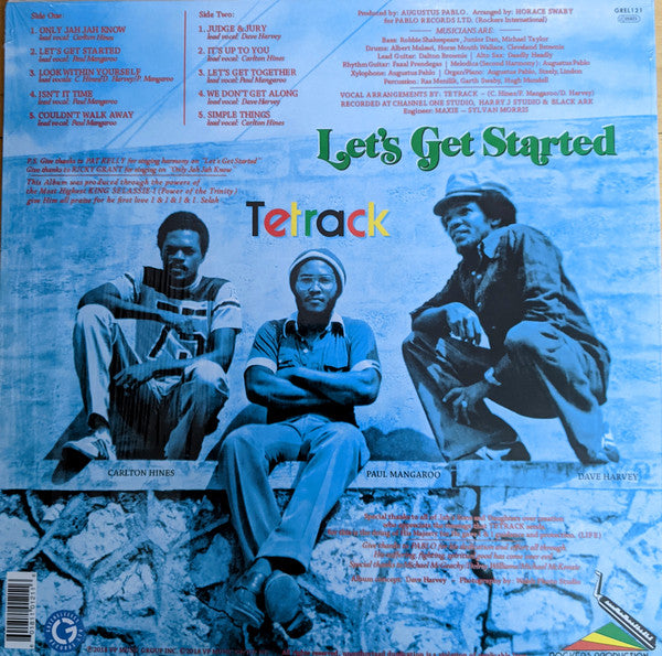 Tetrack : Let's Get Started (LP, Album, RE)