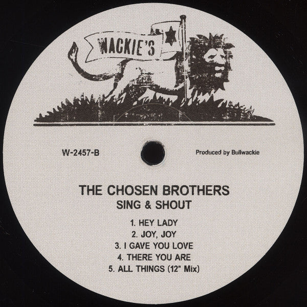 The Chosen Brothers : Sing & Shout (LP, RE)