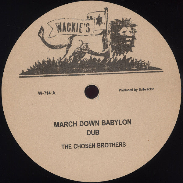 The Chosen Brothers : March Down Babylon (12")