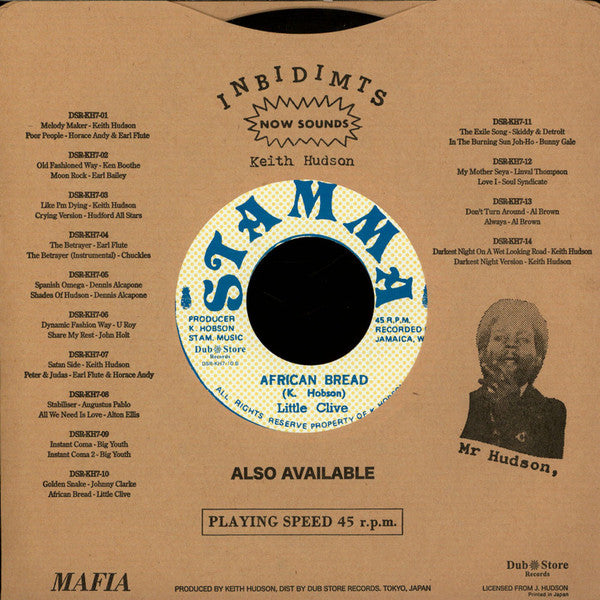 Johnnie Clarke*, Stamma* / Little Clive : Golden Snake / African Bread (7", Single)