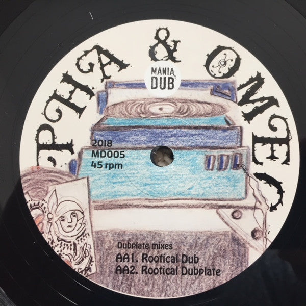 Alpha & Omega : Hands Up High / Rootical Dub (10", Ltd)