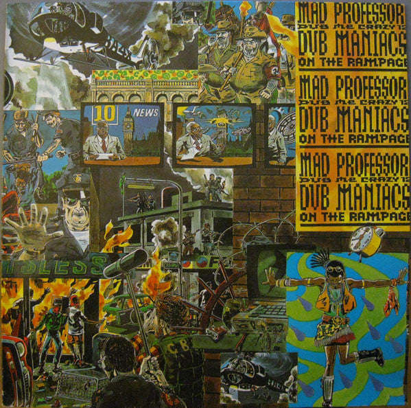 Mad Professor : Dub Me Crazy 12: Dub Maniacs On The Rampage (LP, Album, RE, Ind)