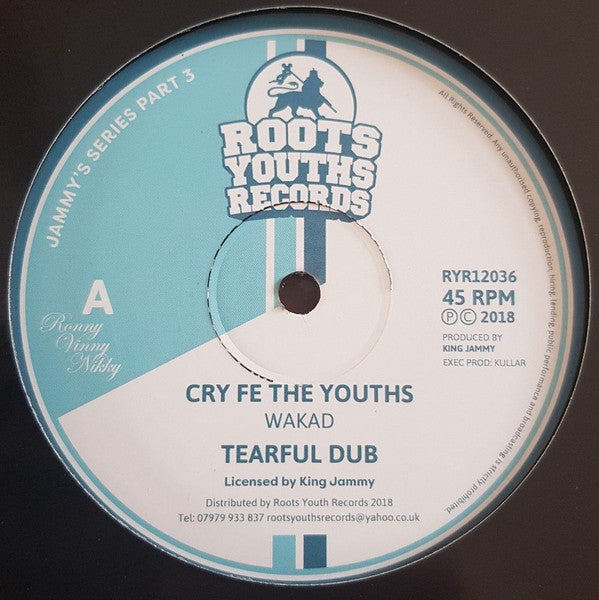 Wakad : Cry Fe The Youths / Winner Takes It All  (12")