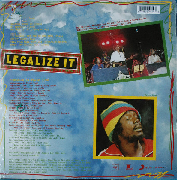 Peter Tosh : Legalize It (2xLP, Album, RE, Tra)