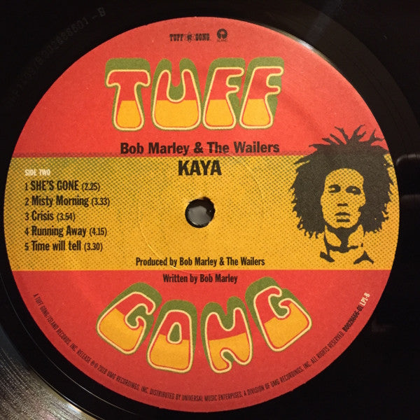 Bob Marley & The Wailers : Kaya (LP, Album, RE, RM, 40t + LP, Album + Exp)