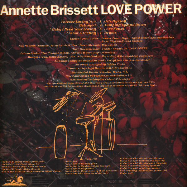 Annette Brissett : Love Power (LP, Album, RP)