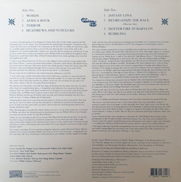 Phillip Fullwood & Winston McKenzie : Words In Dub (LP, Album, RE)