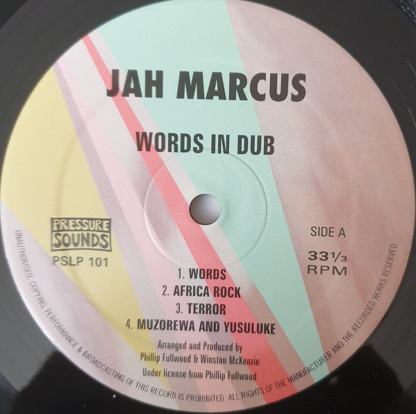 Phillip Fullwood & Winston McKenzie : Words In Dub (LP, Album, RE)