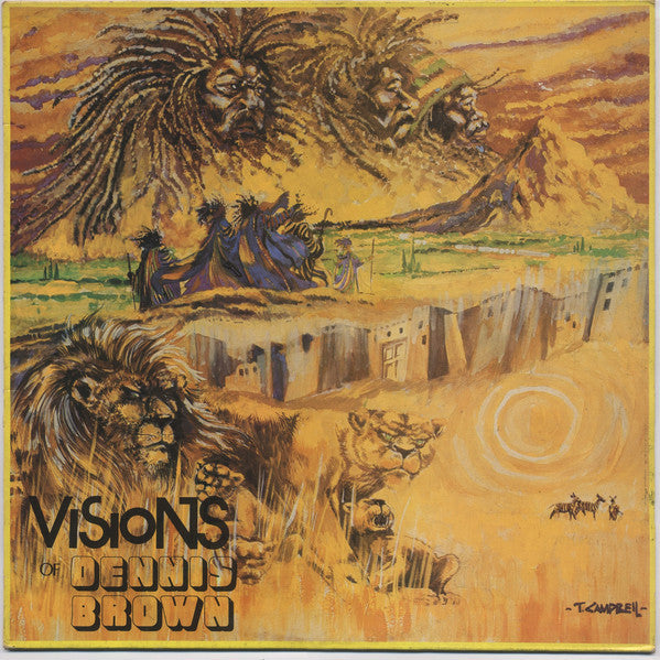 Dennis Brown : Visions Of Dennis Brown (LP, Album, RE, 180)