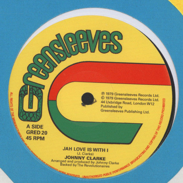Johnny Clarke : Jah Love Is With I (12", RE)
