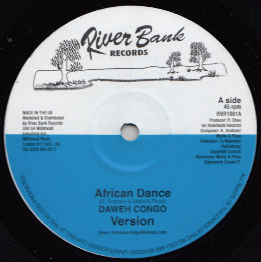 Daweh Congo : African Dance (10")