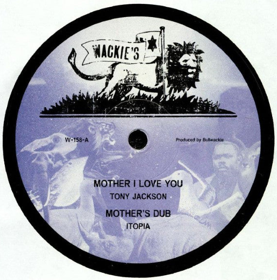 Tony Jackson (12) / Jah B* : Mother I Love You / Vampire  (12", RE)