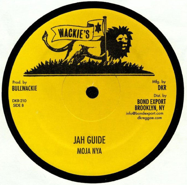 Moja Nya : Freedom For Trots / Jah Guide (12", RE)