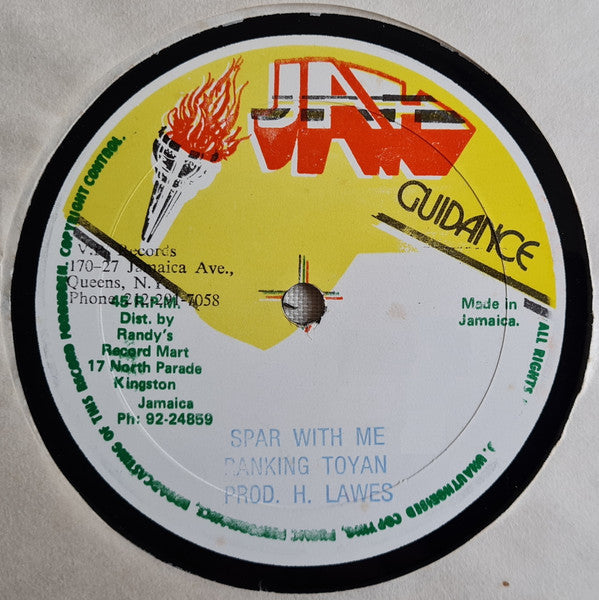 Linval Thompson / Toyan : Look How Sexy / Spar With Me (12")