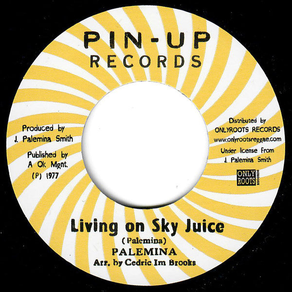 Palemina / Blood Relatives & Friends : Living On Sky Juice (7", Single, RE)
