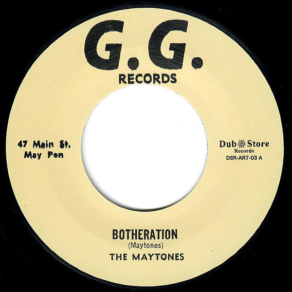 The Maytones / The G.G. Rhythm Section* : Botheration / TNT (7", RE)