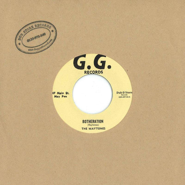 The Maytones / The G.G. Rhythm Section* : Botheration / TNT (7", RE)