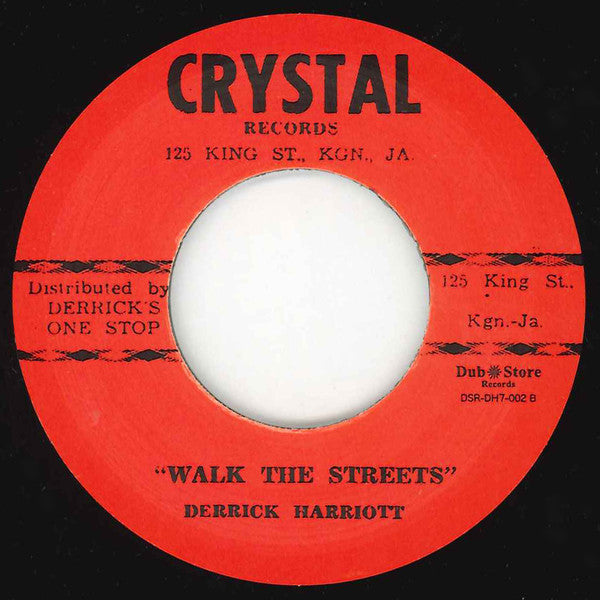 Bobby Ellis & The Desmond Miles Seven / Derrick Harriott : Step Softly / Walk The Streets (7", RE, RP)