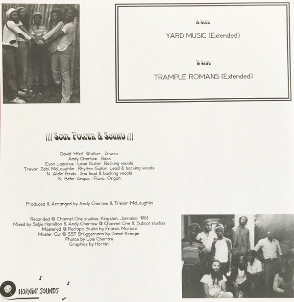 Soul Power & Sound : Yard Music / Trample Romans (12", Maxi, Ltd)
