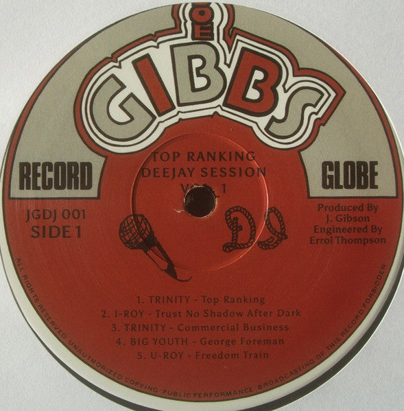 Various : Top Ranking DJ Session Volume 1 (LP, Comp, RE)