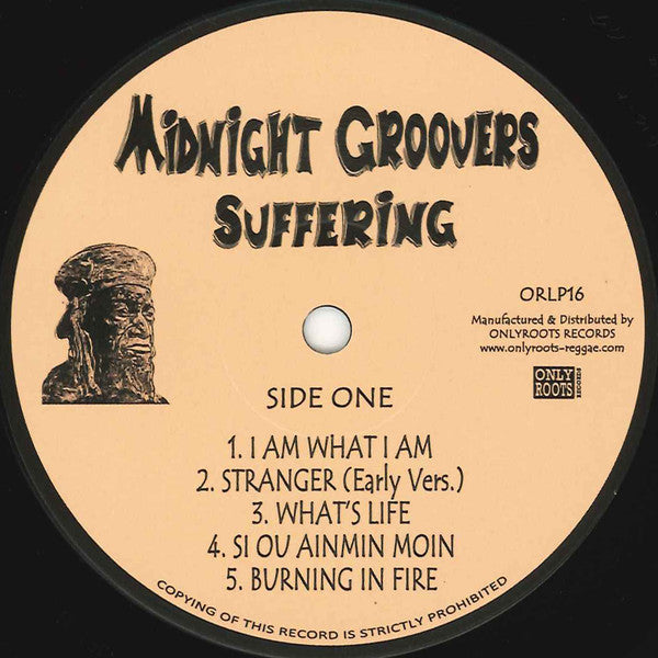 Midnight Groovers : Suffering (LP, Comp, Lin)