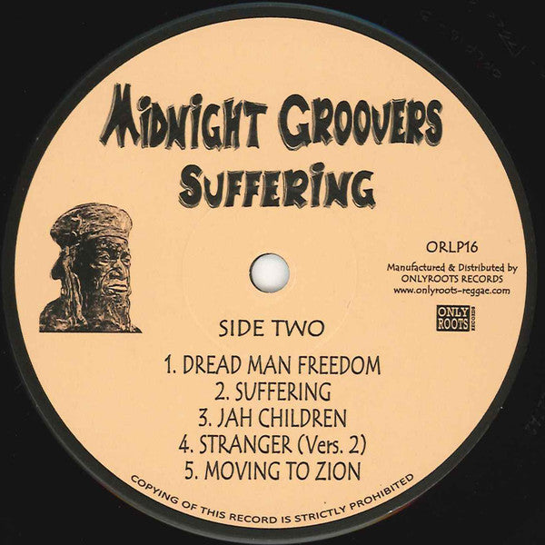 Midnight Groovers : Suffering (LP, Comp, Lin)