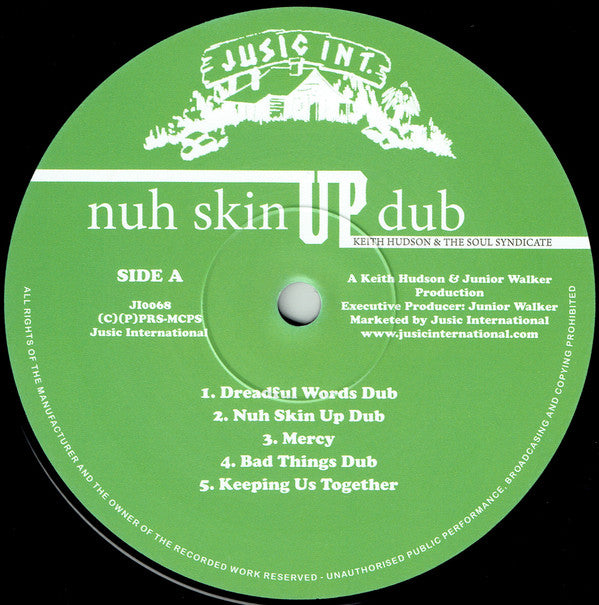 Keith Hudson & The Soul Syndicate : Nuh Skin Up (LP, Album, RE)