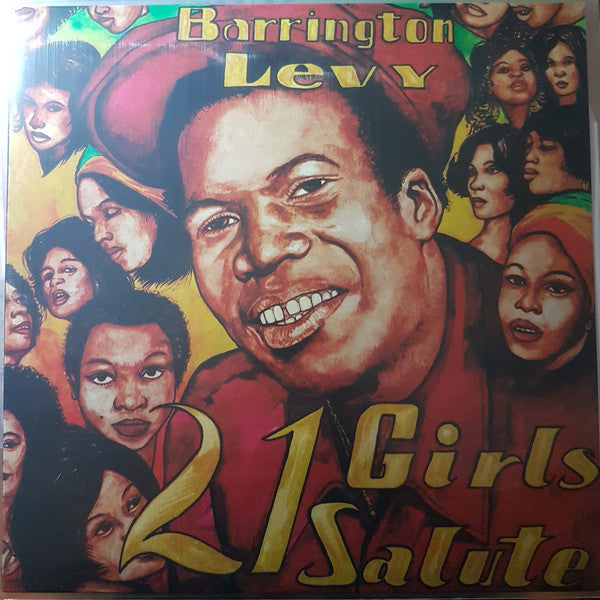 Barrington Levy : 21 Girls Salute (LP, Album, RP)