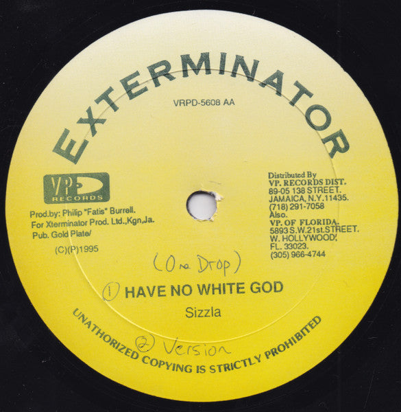 Luciano (2) & Mutabaruka / Sizzla : Psalm 24 / Have No White God (12")