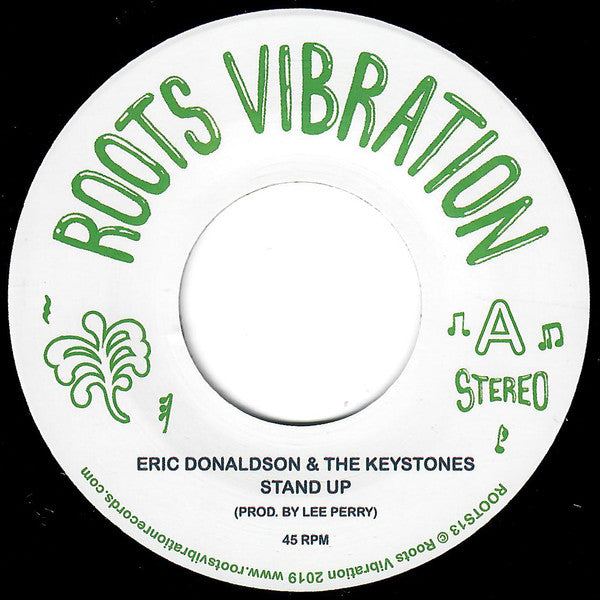 Eric Donaldson & The Keystones (2) : Stand Up (7", Ltd, RE, RM)