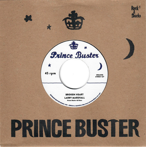 Larry Marshall, Prince Buster All Stars* : Suspicion / Broken Heart   (7", RE)