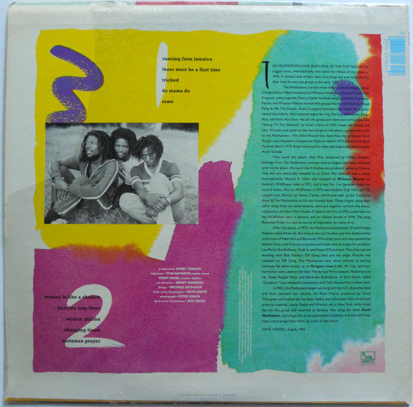The Meditations : Message From The Meditations (LP, RE)