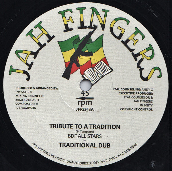 BDF All Stars : Tribute To A Tradition (12")